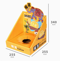 Nouvelle boîte d'emballage alimentaire de noyau de noix Durian 8-10 livres pastèque Hami Melon pomme Orange boîte de papier de fruits vide à main