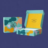 Boîte en carton ondulé en papier kraft brun avec logo personnalisé, emballage, boîte d'expédition, boîtes d'emballage, recyclable, lamination brillante