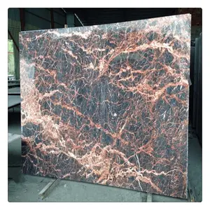 Cuckoo red marble cheap slabs customized designs for private house