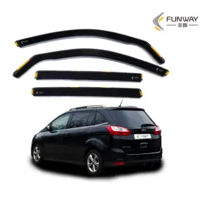 Pare-pluie de porte de voiture de haute qualité pour FORD GRAND C-MAX 2011-2019 5 portes MPV fenêtre visière