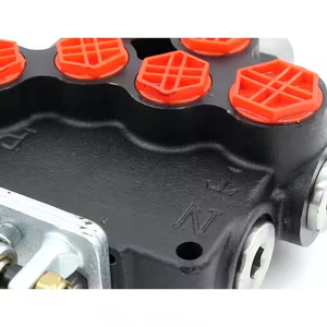 Vanne de direction hydraulique P80 à commande joystick, 2 bobines, monobloc, personnalisation et OEM - Product Image 5