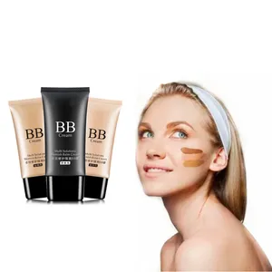 Krim BB CC Krim Kecantikan Korea, Concealer Melembapkan Foundation Organik Alami Pemutih Pencerah BB