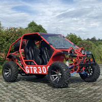 Moto à quatre roues refroidie à l'eau, grande taille, 350cc, pour adulte, deux places, tout-terrain, karting, buggy, ATV/UTV, en promotion