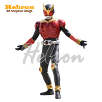 Kamen Rider Kuuga Set Lengkap Veneer Eva Kustom &amp;   Setelan Cetak 3D &amp;   Atasan Untuk Cosplay Dewasa Unisex
