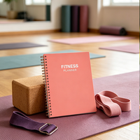 Agenda de fitness Myway 2026 pour femmes et hommes, carnet de suivi d'entraînement A5, journal d'exercices, carnet de suivi des entraînements en spirale