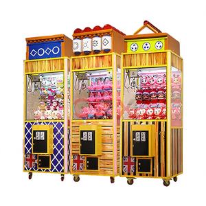 Grue de jeu d'arcade en acier inoxydable à monnayeur, modèle cabine téléphonique, avec garantie d'un an - Product Image 1