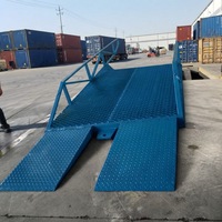 Rampe de chargement mobile hydraulique Jiyanglift JY-1 pour conteneurs en acier, niveleur de quai maritime 6t 10t 12t 15t 350MM pour chargement/déchargement