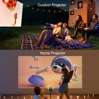 Vidéoprojecteur Topleo Beamer Hy320 Mini Smart Portable Android Vidéoprojecteurs vidéo pour la maison Proyectores 4k