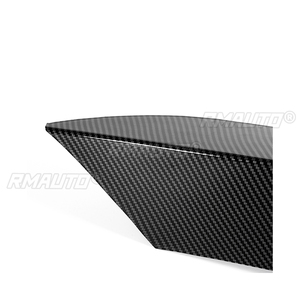 Une paire de garnitures de séparateur d'air pour pare-chocs avant pour BMW F80 M3 F82 F83 M4 2014-2019, cadre d'admission, couvercle de spoiler latéral supérieur, canard, sourcil - Product Image 5