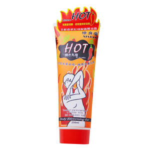 Fat Burning 250ml Red Pepper Hot Chili Body Minceur Crème Gel de Massage pour Femme - Product Image 1