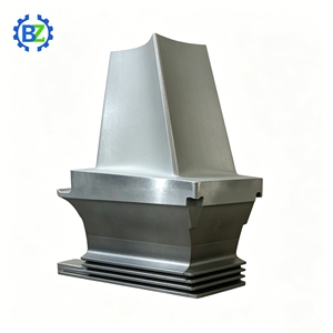 Lame de rotor de turbine LP classe E/F <span class=keywords><strong>avec</strong></span> plateforme en <span class=keywords><strong>racine</strong></span> de <span class=keywords><strong>sapin</strong></span> IN718, sans refroidissement, protection optionnelle contre l'érosion par l'eau - Product Image 2