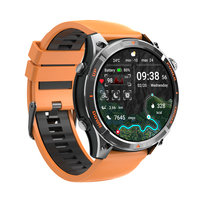 Reloj Inteligente Android con GPS, AMOLED, Resistente al Agua, para Deportes al Aire Libre, Aleación de Zinc, Carga Magnética, Asistente de IA, Reloj Inteligente para Hombre