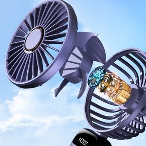 Ventilador de Mano Portátil Mini USB Recargable, Diseño Plegable, Cinco Velocidades, para Ventilación de Autos al Aire Libre y Uso Doméstico - Product Image 5