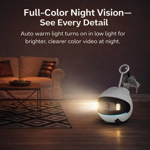 Caméra pour animaux de compagnie avec détection de mouvement contrôlée par application, jeu interactif, accessoire pour chats - 1080p HD, audio bidirectionnel, logo personnalisé - Product Image 6