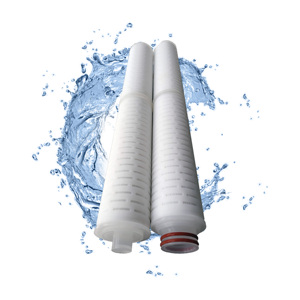Pes Pleated <b>Filter</b> Cartridge With 0.1/0.2/0.45 Micron Folding <b>Filter</b> Element For <b>Ro</b> System - Product Image 1