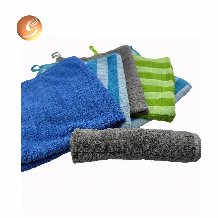 Microfiber Towel Lattice Cleaning Cloth Super Water-absorbing Cloth Household Cleaning Products Customized For House Kitchen