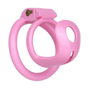 Jaula de Castidad de Plástico ANOSX con Catéter, Color Negro y Rosa, Jaula de Castidad para Parejas Gay, Dispositivo de Castidad, Juguetes Sexuales Fetichistas para Adultos - Product Image 6
