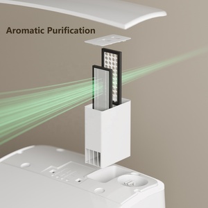 Inodoro Inteligente de Una Pieza con Sensor Automático, Bidé Inteligente de Cerámica para Baño, Inodoro Inteligente Automático 9013 con Sensor Electrónico - Product Image 2