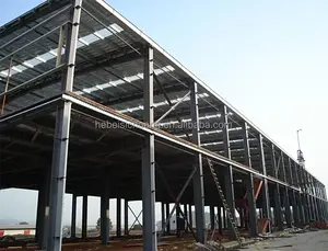1000 квадратных метров сборные Готовые стальные конструкции складское здание