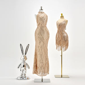 หุ่นโชว์ผ้าโชว์ตัวบนปรับได้สำหรับโชว์เสื้อผ้า - Product Image 3