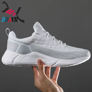 Chaussures de course légères pour hommes 2020, baskets de sport rouges, doublure en mesh, été, printemps, automne, jogging, décontractées, antidérapantes - Product Image 5