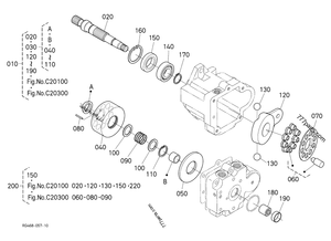 Kubota RG468-61110ปั๊มไฮดรอลิกหลัก KX030-4อะไหล่สำหรับซ่อมรถขุดขนาดเล็ก - Product Image 5