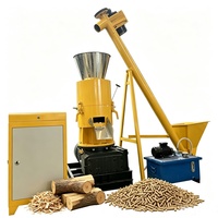 Machine de pelletisation professionnelle à haute efficacité 200-500 kg/h avec boîtier de commande, moteur 15 kW