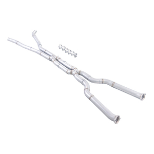 GFC/ Apto para <span class=keywords><strong>BMW</strong></span> <span class=keywords><strong>M5</strong></span> 5.0L <span class=keywords><strong>V10</strong></span> E60 Catback Tipo X con Resonador y Otros Sistemas de Escape de Rango Medio Largo Desde 2003 hasta <span class=keywords><strong>2010</strong></span> - Product Image 5