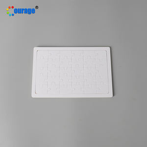 Rompecabezas de Madera Personalizable para Sublimación DIY Tamaño A5 - Product Image 2