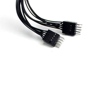 Adaptor Splitter USB2.0 9Pin Male to Female Angitu Front Panel HD 1 ke 2 Kabel Ekstensi USB 9Pin Male to Female