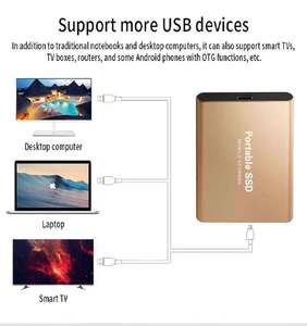 USB 3,0 портативный внешний жесткий диск SSD быстрая скорость 128GB 256TB M.2 флэш-диск для ноутбука/настольного компьютера 256TB SATA - Product Image 4