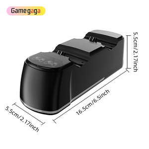 Station de charge double F SND-413 pour <span class=keywords><strong>manette</strong></span> P4 - Nouveaux accessoires de jeu LED, support de charge avec charge rapide - Product Image 4