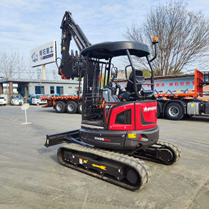 4 tonnes Rhino XN35 Mini pelle hydraulique sur chenilles Pelle compacte Machines de construction Equipement de terrassement Certifié CE - Product Image 2