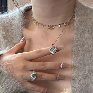 Collar de Plata Coreana S925 con Colgante de Perro Globo para Mujer, Estilo Retro, Divertido para Niños, Cadena para Clavícula, Colgantes Creativos de Moda - Product Image 4