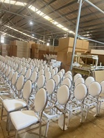 Promotion Chaise d'Hôtel Économique, Vente en Gros, Chaise Pivotante en Petit Cuir Doré, Acier Métallique pour Fêtes et Banquets