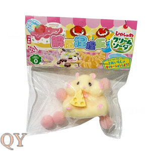 QY Kawaii Hamster Squishy jouet lente augmentation soulagement du Stress sensoriel Fidget Squeeze jouet mignon Animal cadeau - Product Image 6