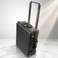 Grande valise de protection rigide personnalisée en couleur pour appareils photo, drones et équipement photographique avec mousse prédécoupée ou mousse sur mesure