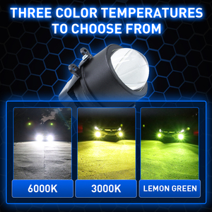 Car Bi Led fendinebbia obiettivo del proiettore IP67 impermeabile 12V 3000K 6000K luce di guida accessori Bi-led per fari <span class=keywords><strong>Ford</strong></span> Honda - Product Image 4