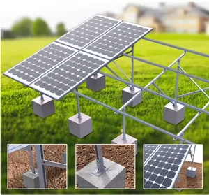 ระบบแร็คยึดแผงพลังงานแสงอาทิตย์ติดตั้งบนหลังคาหรือพื้นดินติดตั้งง่ายระบบขายึดพลังงานแสงอาทิตย์ - Product Image 6