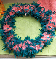 Boa en plumes de dinde bicolore, Boa Chandelle, Plumes, pour Carnaval, Mariage, Fête, Costume de scène, Garniture de châle, Artisanat DIY, Vente en gros