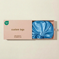 Bonnet de nuit en soie 100% avec logo personnalisé pour femmes, réglable, double couche, bonnet de nuit en soie de luxe avec certification OEKO-TEX