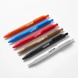 KACO ELITE Custom Gel Ink Pens PPS Retractable 0.5mm Fine Point Orange Color Taking Notes Pens