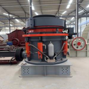 Britador Cônico Hidráulico Estacionário de Cilindro Único de Alta Capacidade 250t/h - Equipamento para Mineração de Brita de Pedreira e Minério de Ouro/Ferro - Product Image 3