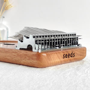 <span class=keywords><strong>Kalimba</strong></span> chromatique 41 touches C Tone clavier <span class=keywords><strong>professionnel</strong></span> en bois massif Instruments de musique cadeaux avec étui - Product Image 6
