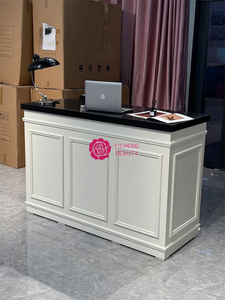 Yicheng Beauty Hôtel de luxe Bureau de réception Bureau de réception Comptoir de réception moderne pour studio bancaire et cinéma à des prix abordables - Product Image 2
