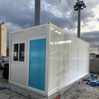 Maison préfabriquée pliable à prix abordable, petite maison à 2 étages, prête à l'emploi, mini-villa de luxe modulaire avec chambre à coucher