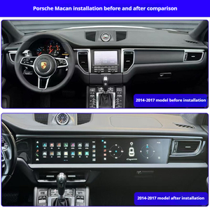 Thích hợp cho 2014-2017 PORSCHE MACAN sửa đổi <span class=keywords><strong>Android</strong></span> điều khiển trung tâm màn hình lớn điều hướng xe máy nghe nhạc đa phương tiện - Product Image 5