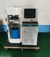 Máquina de Ensayo de Compresión por Microordenador con Servomotor 1000-3000kN ASTM para Hormigón en Cubos, Bloques y Cilindros