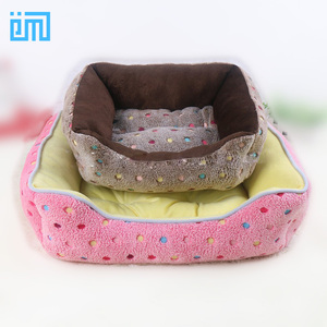 caliente <span class=keywords><strong>cama</strong></span> del perro de lujo moderno e innovador <span class=keywords><strong>para</strong></span> cuna de forma cuadrada lavable cómodo camas suave con los gatos - Product Image 1