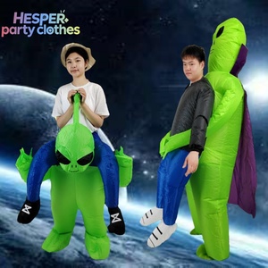 HESPER <b>Halloween</b> Funny Horror Walking <b>Inflatable</b> Costume Festival Performance Props Model CQ10001 Riding Alien Fashion Show - Product Image 1